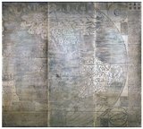 Kunyu Wanguo Quantu (坤輿萬國全圖) was printed by Matteo Ricci upon request of Wanli Emperor in Beijing, 1602. Ricci's Chinese collaborators were Zhong Wentao and Li Zhizao.<br/><br/>

The map was crucial in expanding Chinese knowledge of the world. It was later exported to Japan and was influential there as well.